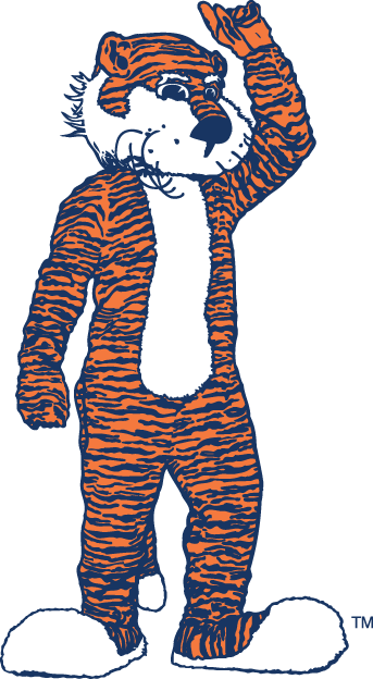 Auburn Tigers 1981-2003 Mascot Logo diy iron on heat transfer